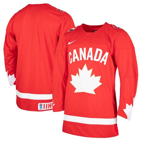 red hockey canada jersey